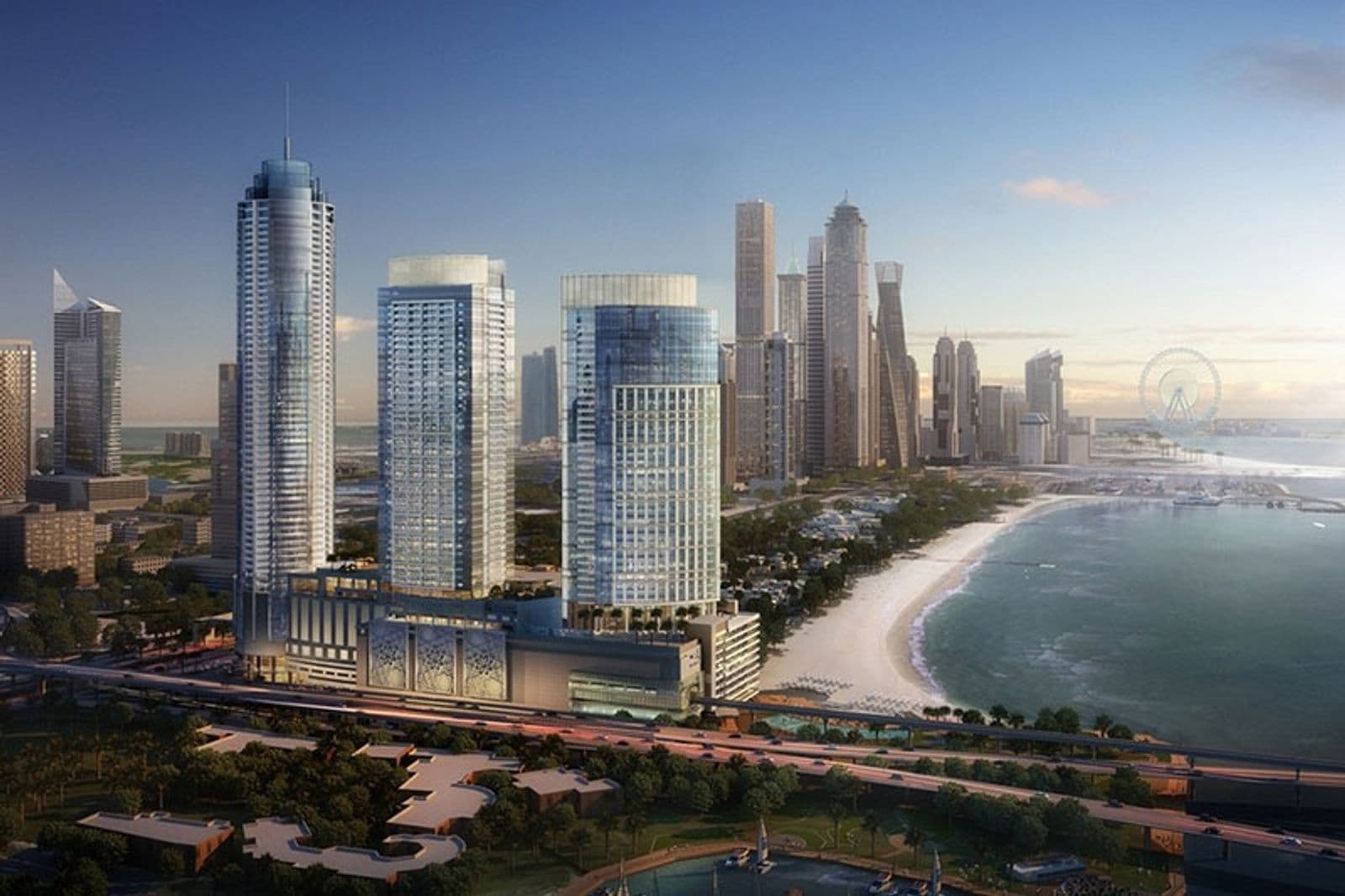 Elevated Beachfront Living at Palm Beach Towers by Nakheel